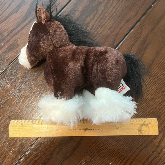 Ganz Webkinz Clydesdale Horse HM139 Plush Stuffed Animal - Picture 10 of 11